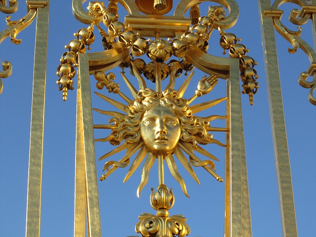 Portail du château de versailles